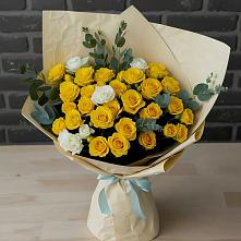 Букет цветов из:  Розы #REPLACE_PRED# Высоком Краснодарский край