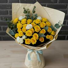 Букет цветов из:  Розы в Высоком Краснодарский край