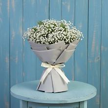 Букет цветов из:  Гипсофила в Высоком Краснодарский край