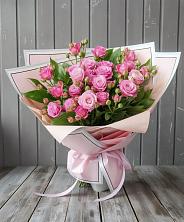 Букет Розовый кустик в Высоком Краснодарский край