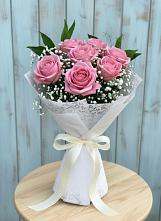 Букет цветов из:  Розы в Высоком Краснодарский край