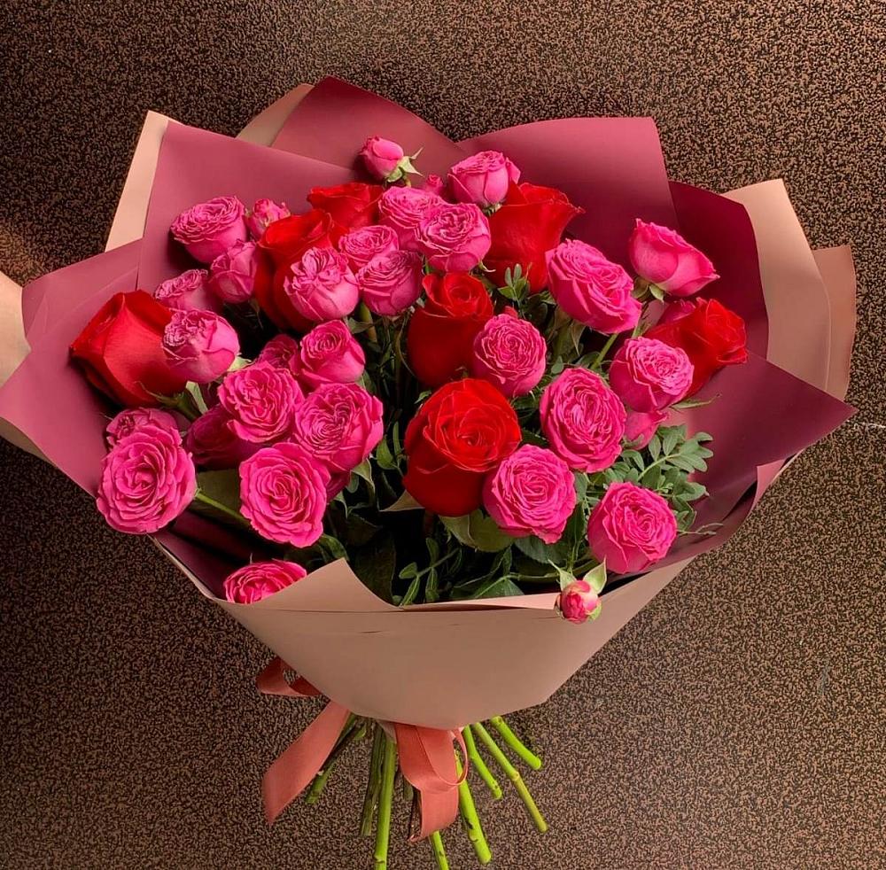 Букет В объятьях нежности в Высоком Краснодарский край