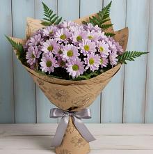 Букет цветов из:  Хризантемы #REPLACE_PRED# Высоком Краснодарский край