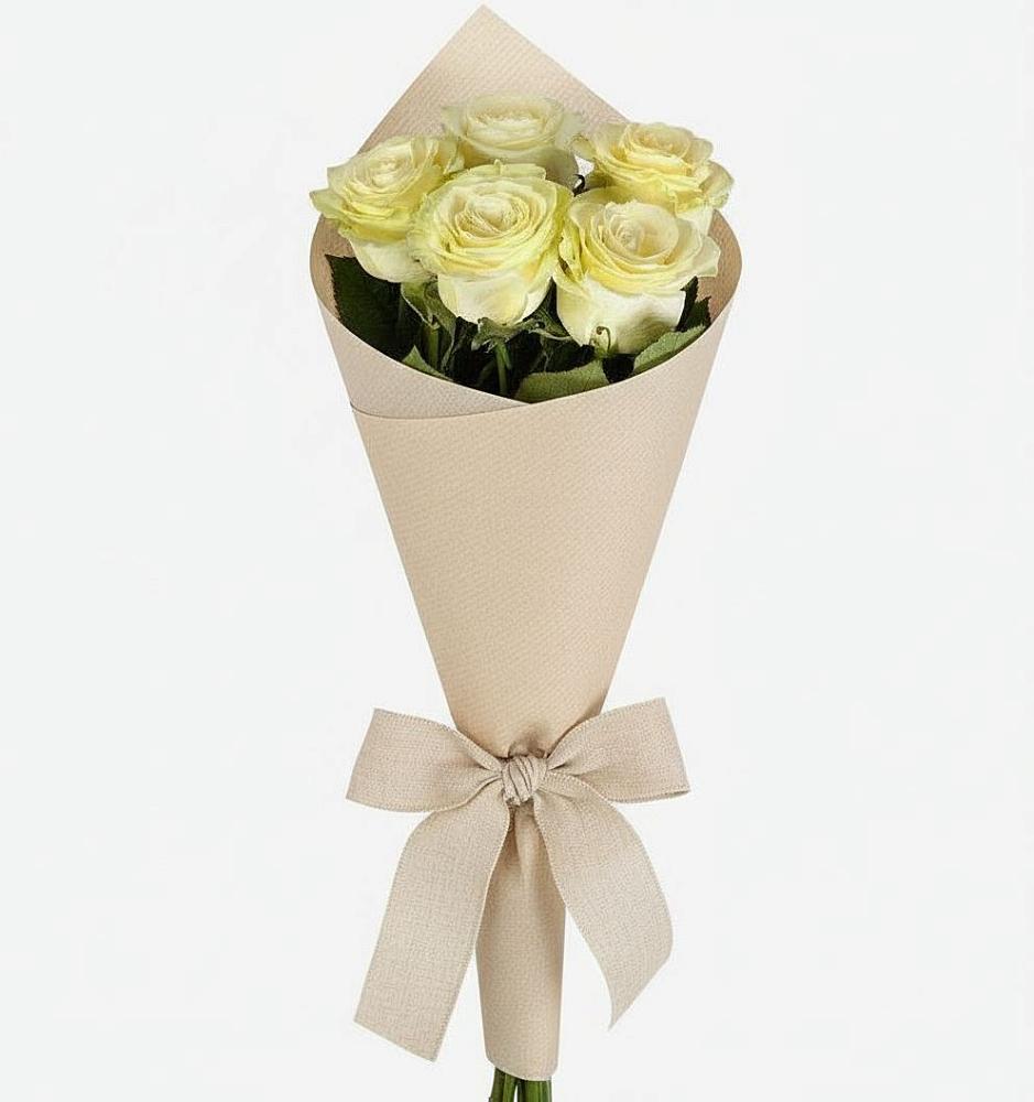 Букет цветов из: Розы в Высоком Краснодарский край