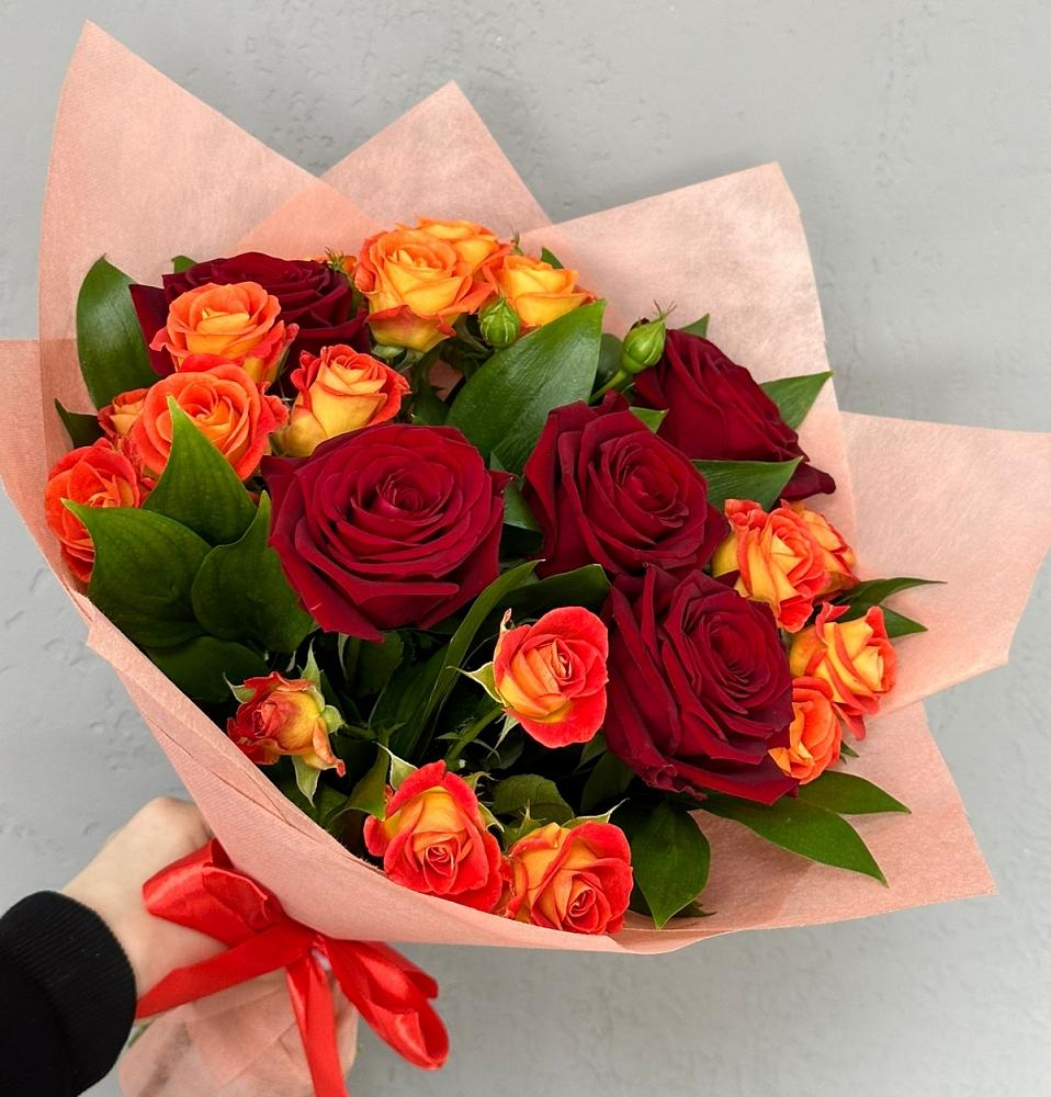 Букет Любовь и восторг в Высоком Краснодарский край