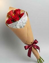 Букет цветов из:  Розы в Высоком Краснодарский край