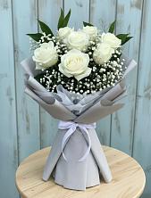 Букет цветов из:  Розы в Высоком Краснодарский край