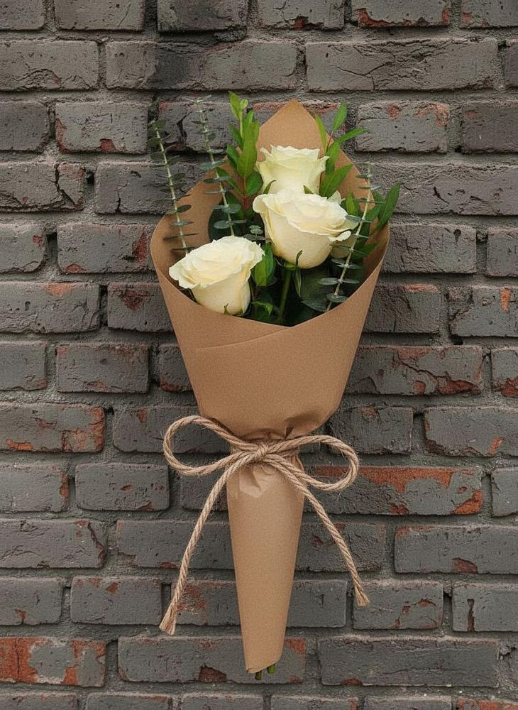 Букет цветов из: Розы в Высоком Краснодарский край