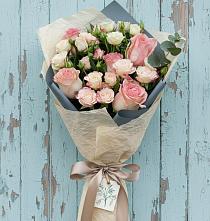 Букет цветов из:  Розы #REPLACE_PRED# Высоком Краснодарский край
