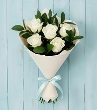 Букет цветов из:  Розы в Высоком Краснодарский край