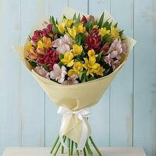 Букет цветов из:  Альстромерии в Высоком Краснодарский край