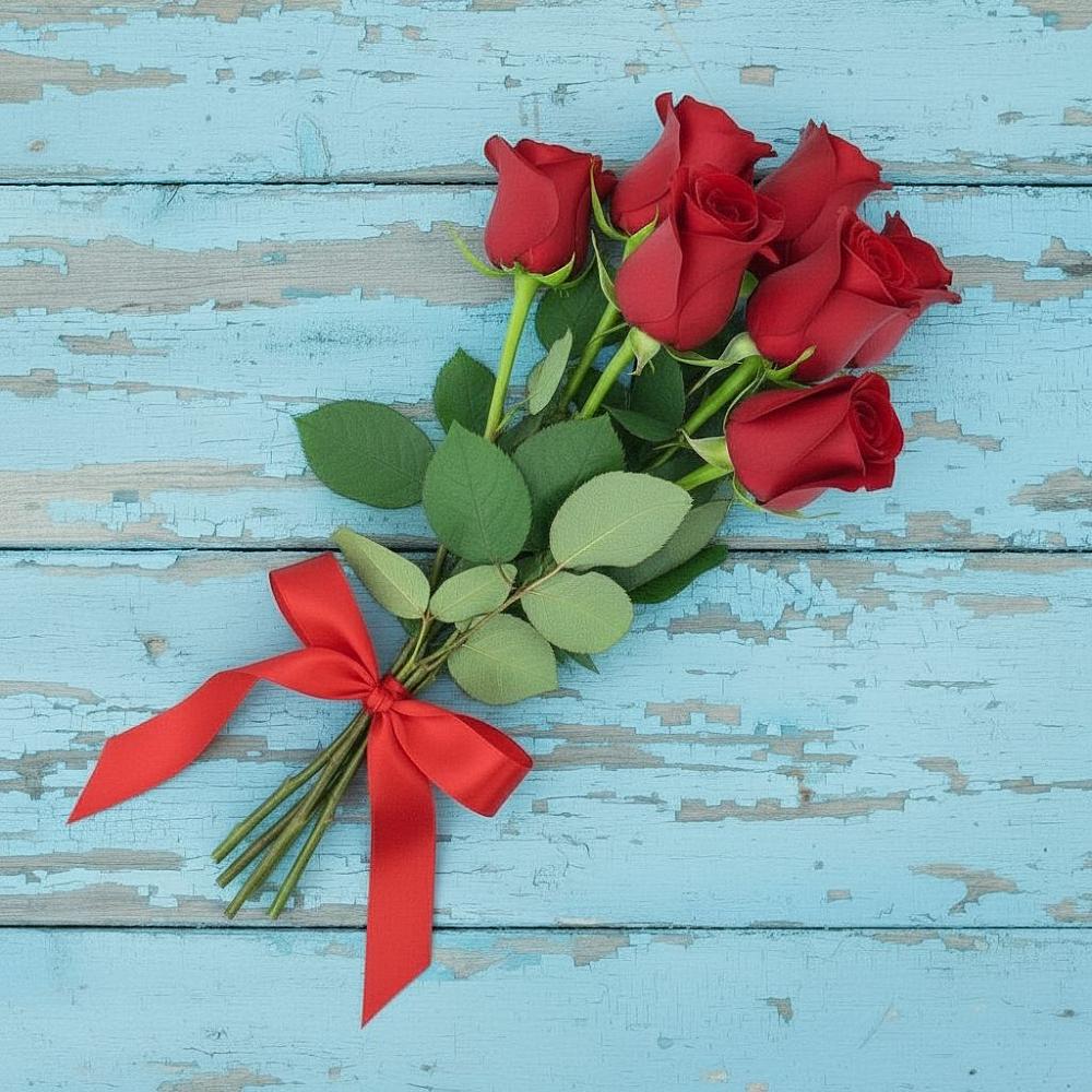 Букет Красные розы в Высоком Краснодарский край