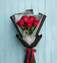Букет цветов из:  Розы #REPLACE_PRED# Высоком Краснодарский край