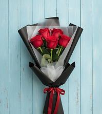 Букет цветов из:  Розы в Высоком Краснодарский край