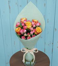 Букет цветов из:  Розы в Высоком Краснодарский край