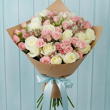 Букет цветов из:  Розы #REPLACE_PRED# Высоком Краснодарский край